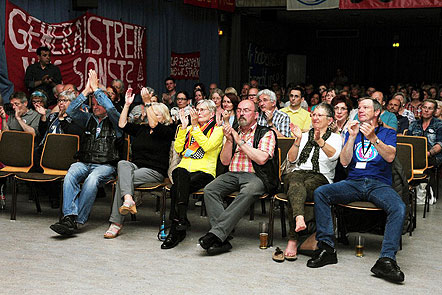 Solidaritätsfest für die Beschäftigten von GE am 13. Mai im Kulturhaus Käfertal. Foto: helmut-roos@web.de