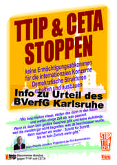 Info des Mannheimer Bündnis gegen TTIP … <a href=