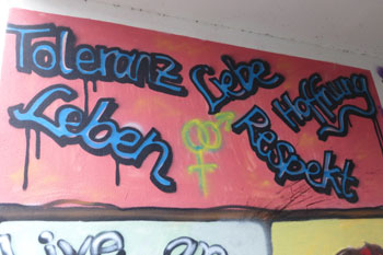 Alternativen zur AFD? Wandgemälde in Chemnitz. Foto: Avanti²