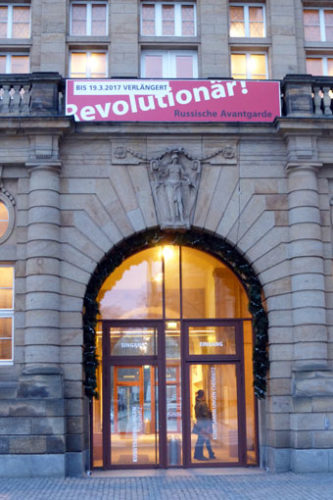 Besuch der Ausstellung „Revolutionär! - Russische Avantgarde“ in Chemnitz, 25.02.2017. Foto: Avanti².