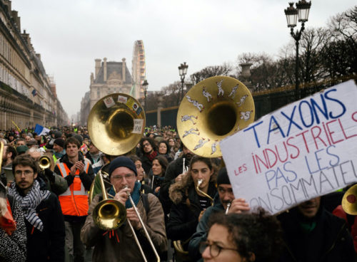 Proteste der Gelbwesten in Paris (Foto: Copyright Martin Noda)
