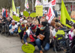 Protestaktion am Uniklinikum Heidelberg, 25. Januar 2018 (Foto: Avanti²)