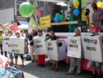 KollegInnen des Uniklinikums Mannheim in Leipzig, 05.06.2019 (Foto: Avanti O.)