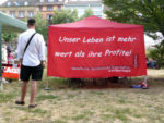 Infostand beim Fest der Solidarität in der Neckarstadt, 07. Juli 2019 (Foto: Avanti²)