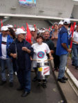 Internationale Demo von Alstom-KollegInnen in Paris, 02. Juli 2003 (Foto: Privat)