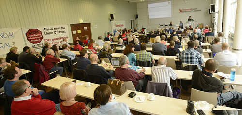 Plenum der Konferenz "BR im Visier" in Mannheim, 19. Oktober 2019 (Foto: helmut-roos@web.de)