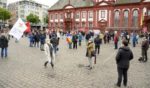Kundgebung am 1. Mai auf dem Marktplatz in Mannheim (Foto: helmut-roos@web.de)