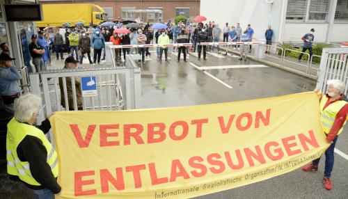 Europaweiter Aktionstag bei Bombardier Mannheim, 16. Juli 2020 (Foto:helmut-roos@web.de)
