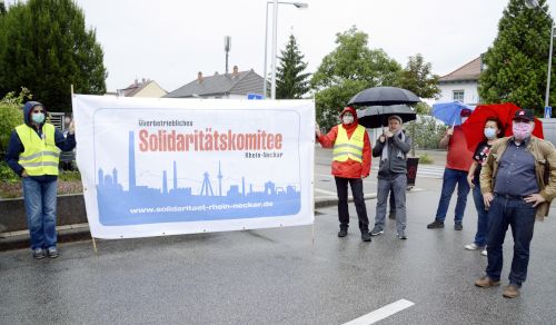 Solidarität mit der Belegschaft von Bombardier in Mannheim, 16. Juli 2020 (Foto: helmut-roos@web.de)