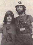 John und Yoko Anfang der 1970er Jahre (Foto: Red Mole, Tariq Ali)