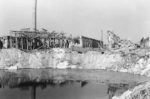 Zerstörungen im Oppauer BASF-Werk nach dem 21. September 1921.