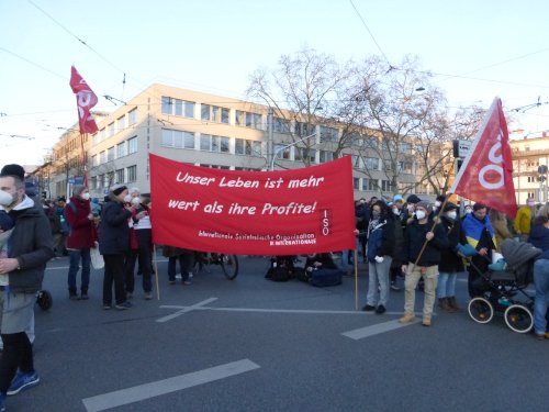  Antikriegsdemo am 5. März 2022 in Mannheim (Foto: Avanti²).