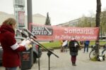 Kundgebung „Solidarität in Zeiten der Pandemie“ in Mannheim, 10. April 2021 (Foto: helmut-roos@web.de).
