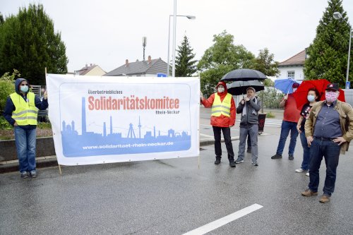 Europäischer Aktionstag bei Bombardier Mannheim, 16. Juli 2020. (Foto: helmut-roos@web.de.)