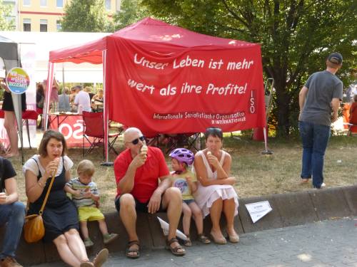 Fest in der Mannheimer Neckarstadt, 14. Juli 2018. (Foto: Avanti²)