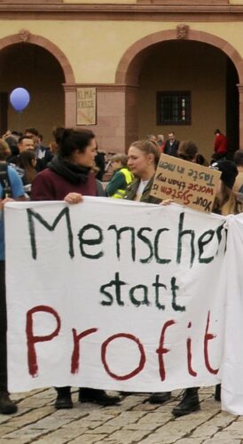 Klimastreik in Mannheim, 23. September 2022. (Foto: helmut-roos@web.de.)