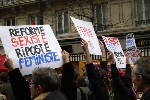 Pariser Demo gegen „Rentenreform“, 11. Februar 2023. (Foto: Photothèque Rouge/JMB.)