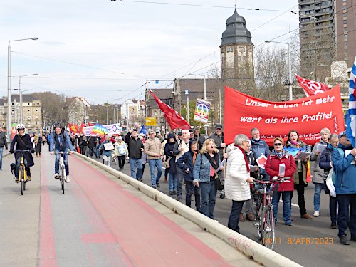 Ostermarsch in Mannheim, 8. April 2023. (Foto: Avanit².)