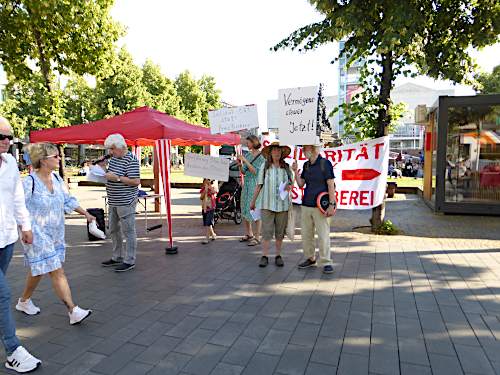 Kundgebung gegen Preistreiberei in Mannheim, 13. Juni 2023. (Foto: Avanti²-)