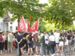 Kundgebung gegen AfD in Feudenheim, 30. Juni 2023. (Foto: Avanti².)