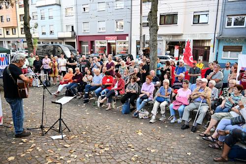 Lechleiter-Gedenken am 15. September 2023 in Mannheim. (Foto: helmut-roos@web.de.)