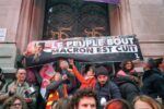 Rentenproteste in Paris, 17. April 2023. (Foto: Photothèque Rouge/Martin Noda/Hans Lucas.)
