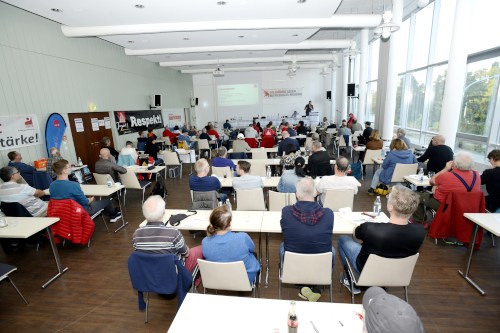 Plenum der Mannheimer Konferenz, 14. Oktober 2023. (Foto: helmut-roos@web.de.)