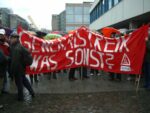Demo gegen die Krise in Frankfurt/M., 28. März 2009. (Foto: Privat.)