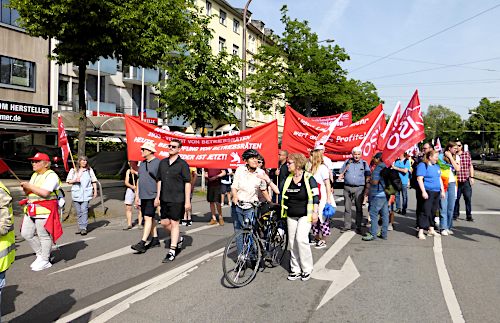 DGB-Demo in Mannheim, 1. Mai 2024. (Foto: Avanti².)