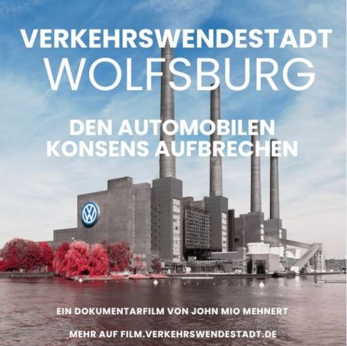 Plakat zum Film "VerkehrsWendestadt Wolfsburg".