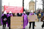 Demo gegen Rechts in Mannheim, 22. Februar 2025. (Foto: Helmut Roos.)