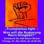 ISO-Infoabend am 25.05.2025