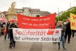 DGB-Kundgebung am 1. Mai 2022 in Mannheim. (Foto: Helmut Roos.)