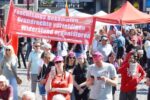 DGB-Kundgebung am 1. Mai 2022 in Mannheim. (Foto: Helmut Roos.)