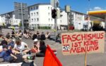 Antifaschistischer Protest in Weinheim, 1. Mai 2025. (Foto: Privat.)