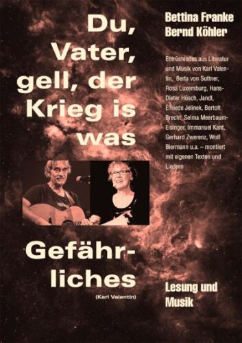 Programm-Flyer Köhler/Franke. Programm-Flyer Köhler/Franke.