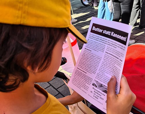 DGB-Demo in Mannheim, 1. Mai 2025. (Foto: Privat.) DGB-Demo in Mannheim, 1. Mai 2025. (Foto: Privat.)
