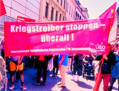 Palästina-Demo in Heidelberg, 5. Juli 2025. (Foto: Privat; Bearbeitung: Avanti².)