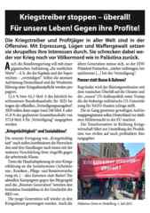 ISO-Rhein-Neckar-Flyer Gegen Aufrüstung und Krieg, 3.10.2025