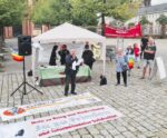 Antikriegstag in Mannheim, 1. September 2025. (Foto: H. S.)