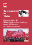 Dokumentation der 11. Bundeskonferenz "Betriebsräte im Visier".