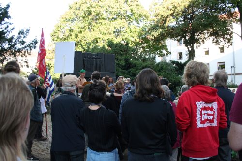 Lechleiter-Gedenken in Mannheim, 15. September 2025. (Foto: Privat.) Lechleiter-Gedenken in Mannheim, 15. September 2025. (Foto: Privat.)