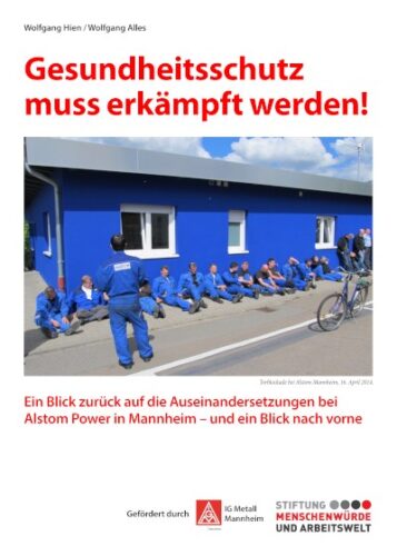 Titelseite der Broschüre "Gesundheitsschutz muss erkämpft werden!" Titelseite der Broschüre "Gesundheitsschutz muss erkämpft werden!"