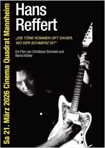 Plakat zur Film-Uraufführung am 21.3.2026 im Cinema Quadrat ind Mannheim.