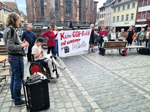 Mietenprotest in Heidelberg, 16. April 2026. (Foto: H. S.)