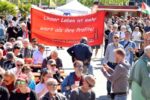 Ostermarsch in Mannheim, 4. April 2026. (Foto: Helmut Roos.)