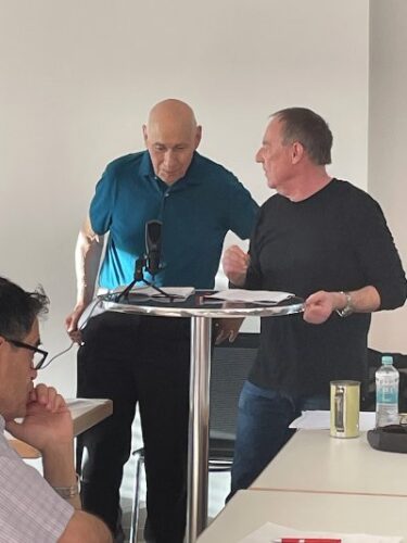 Veranstaltung mit Paul Le Blanc in Mannheim, 22. Mai 2026. (Foto: Privat.) Veranstaltung mit Paul Le Blanc in Mannheim, 22. Mai 2026. (Foto: Privat.)