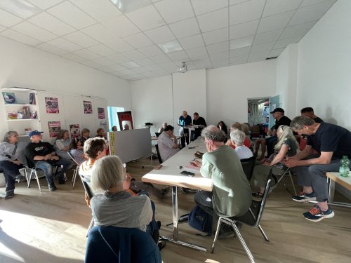 Veranstaltung mit Paul Le Blanc in Mannheim, 22. Mai 2026. (Foto: Privat.) Veranstaltung mit Paul Le Blanc in Mannheim, 22. Mai 2026. (Foto: Privat.)
