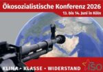 Logo Ökosozialistische Konferenz 2026.