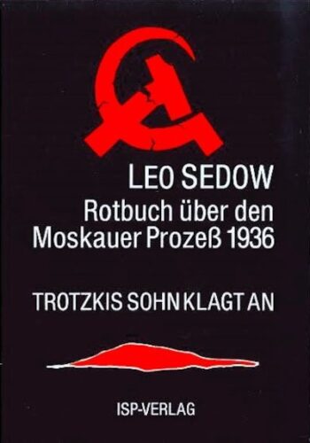 Cover des ISP-Buches von Leo Sedow zu den Moskauer Prozessen.
